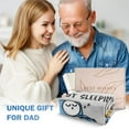 thumbnail image 2 of Funny Fathers Day Dad Gifts from Daughter Son Wife, Dads Birthday Gifts, Dad is Not Sleeping Blanket, Super Soft Throws Blanket for Napping, 60" x 50", 2 of 6