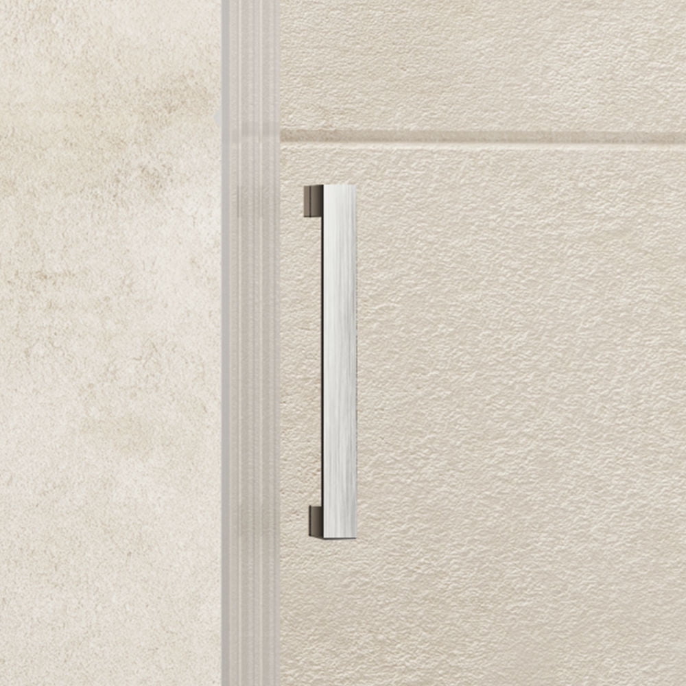 Kepooman 48 W x 76 Frameless Shower Door, Home Bypass Sliding Bathtub Door for Bathroom Kepooman 48 W x 76 Frameless Shower Door, Home Bypass Sliding Bathtub Door for Bathroom