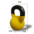 thumbnail image 3 of Pesa Rusa Kettlebell Cubierta de Vinil 8 Kg, 3 of 5