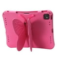 thumbnail image 3 of Kids 3D Butterfly Case for iPad Pro 13 inch 2024,iPad Air 13 inch 2025/2024 360° Rotating Foldable Wing Stand EVA Case Shockproof Cover for iPad Pro 12.9" 6th/5th/4th/3th Gen,Rose, 3 of 6