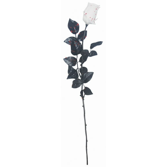 White Bloody Rose Costume Accessory