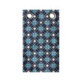 thumbnail image 1 of Antique Oriental Hanging Pocket Organizer, Energetic Look Intricate Tile Pattern, Printed Polyester Storage Bag with Pockets, 9" x 27", Seafoam Sea Blue, 1 of 2