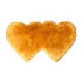 thumbnail image 2 of Tiitstoy Wool Imitation Sheepskin Rugs Faux Non Slip Bedroom Shaggy Carpet Mats Home Decor Throw Rugs for Bedroom Office 14"x28", 2 of 2