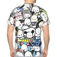thumbnail image 2 of Mens Pochacco 3d Print T-Shirt Crewneck Short Sleeve Tee Shirt, 2 of 7