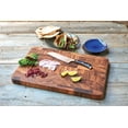 thumbnail image 5 of Ironwood Gourmet Charleston End Grain Prep Station, Acacia Wood, 20" x 14" x 1.25" Rectangular Wooden Cutting Board, 5 of 9