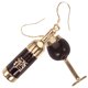 thumbnail image 4 of EeaseMX 1 par de pendientes colgantes con forma de copa de vino y botella para mujer., 4 of 8