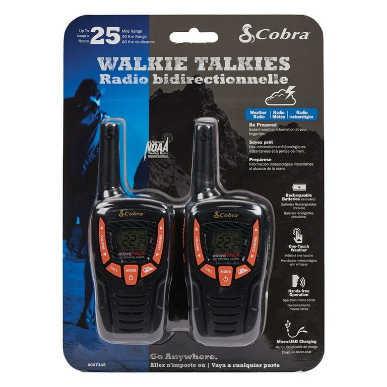 Cobra MicroTalk トランシーバー 2台セット Cobra MicroTalk トランシーバー 2台セット Cobra micro TALK 2