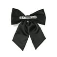thumbnail image 3 of Time and Tru Bow Barrette, Black, 3 of 3