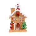 thumbnail image 2 of 1pc Micro Landscape Christmas House Resin Lighting Small Villas Adornment, 2 of 2