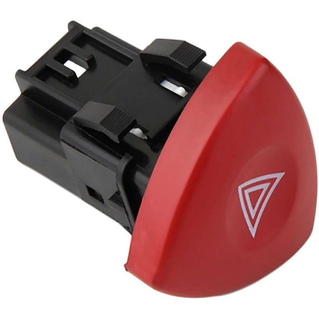 Botón de interruptor para Renault Laguna, luz de advertencia intermitente de color rojo de nueva marca, tablero de peligro de emergencia, compatible con R-enault Espace MK4