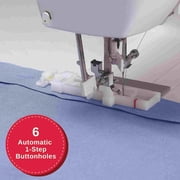 SINGER® Brilliance 6180 Portable Sewing Machine + Accessories| 180 Stitch Applications| Free Arm