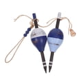 thumbnail image 1 of HAMPPLIES Decorative Wooden Buoy Sculpture with Jute Rope Nautical Wall Hanging for Home, 1 of 8