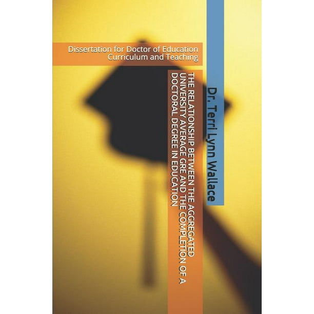 Doctoral thesis in education correlation
