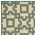 thumbnail image 2 of SAFAVIEH Four Seasons Gracelyn Geometric Area Rug, Ivory/Aqua, 5' x 7', 2 of 4