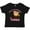 AB-Black, variant on Little Monkey Girl 3rd Birthday Girls Toddler T-Shirt