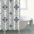 thumbnail image 4 of Waterproof Bohemia Shower Curtain 72x72 Inch Boho Style Polyester Unique Shower Curtain for Bathroom Hotel Home Decor with 12 Plastic Hooks, 4 of 5