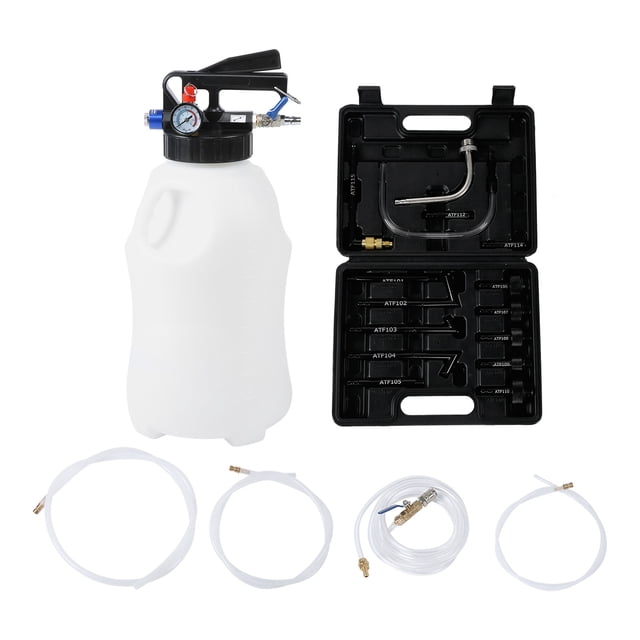 Luid Change Tool, Automatic Transmission Oil Filling High Efficiency 10L Pneumatic Portable For Car