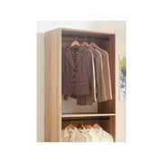 Prosper 32 Oak Wood Walk-in Closet with Two Rods