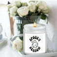 thumbnail image 3 of 1Pc Halloween Scented Candle 5.3oz Soybean Wax Spooky Gift Idea For Women Men Mom Dad Grandma Friend Coworker Nurse Teacher Mentor Dentist Worker Pastor Boss Manager Unique Funny Essential Present, 3 of 6