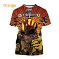 thumbnail image 5 of Camiseta con estampado 3D de la banda pop Five Fingers Death Fist, camiseta de moda para hombre, estilo hip hop, Harajuku, unisex, de gran tamaño, con cuello redondo, 5 of 5