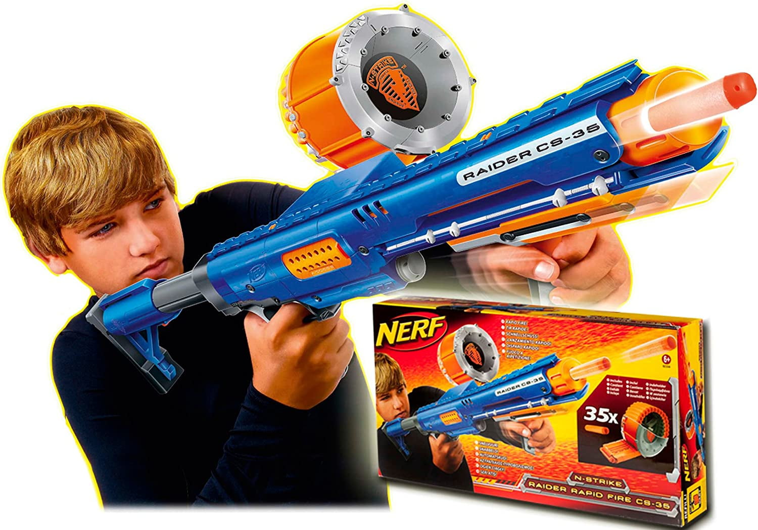 Nerf N-Strike Fire CS-35 - Walmart.com