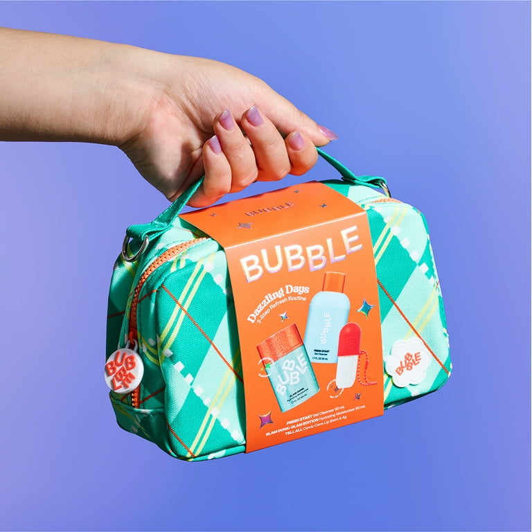Bubble Holiday Kit Dazzling Days Skincare Set with Refreshing