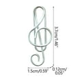 thumbnail image 2 of karymi Music Multicoloured Metal Paper Clips Color Note Paper Clip Creative Paper Clip Special-shaped Paper Clip Office Supplies Paper Clip up to 65% off, 2 of 2
