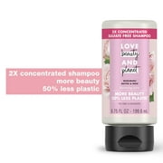 Love Beauty and Planet Blooming Color 2X Concentrated Sulfate-Free Moisturizing Nourishing Daily Shampoo with Murumuru Butter & Rose, 6.75 fl oz