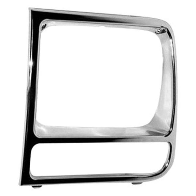 Left Hand Head Lamp Driver Side for 1997-2001 Cherokee, Chrome