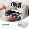 thumbnail image 6 of unbranded 3 Pcs Desk Organizer Lightweight Storage Shelf Paper File Holder Office 33X24cm, 6 of 8