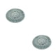 thumbnail image 1 of Filtro de fregadero de baño Ounissouiy colector de pelo colador tapón portátil reutilizable Azul 2Conjunto, 1 of 6