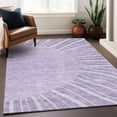 thumbnail image 6 of Addison Rugs Mayfield Washable Transitional Abstract Lavender Rectangle Rug, 8' x 10', 6 of 6