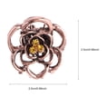 thumbnail image 2 of RUNROTOO 3pcs Hair Ornaments Alloy Hair Claw Clips Durable Mini Trumpet Hair Accessory, 2 of 8