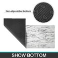 thumbnail image 7 of Kitchen Rugs and Mats Non Skid Washable Gray and Purple Marble Kitchen Mat and Rug Set,Floor Cushion Waterproof Rug,Rubber Backed Area Rugs for Kitchen Laundry, 7 of 7