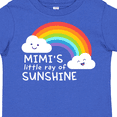 thumbnail image 4 of Inktastic Mimi's Little Ray of Sunshine Boys or Girls Toddler T-Shirt, 4 of 5