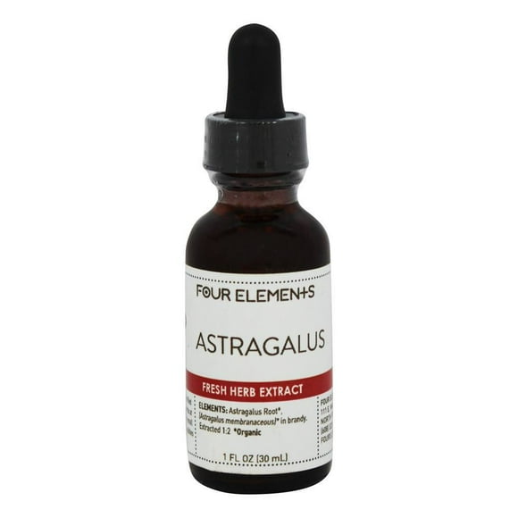 Four Elements Herbals - Fresh Herb Extract Tincture Astragalus - 1 oz.