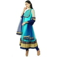 thumbnail image 3 of Atasi Womens Readymade Designer Bollywood Anarkali Suit With Dupatta, 3 of 9