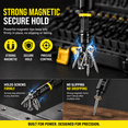 thumbnail image 3 of 80-Piece Magnetic Nut Driver Set for Impact Drill, SAE & Metric Impact Driver Bit Set with Socket Adapters, Storage Case, 3 of 8