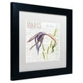 thumbnail image 3 of "Paris Botanique Lily Purple" Canvas Art by Jennifer Redstreake White Matte, Black Frame, 3 of 4