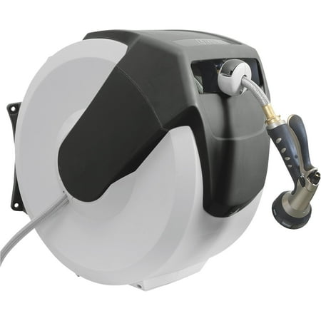 Ames Brass Hose Reel - Ames Neverleak Autowinder Automatic Hose Reel