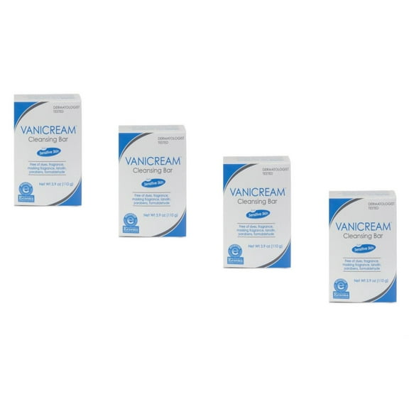 Vanicream Cleansing Bar Fragrance Free -- 3.9 Oz.