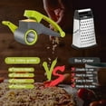 thumbnail image 5 of Cheese Grater With Handle,Parmesan Cheese Grater Hand Crank,Rotary Vegetable Cho, 5 of 6