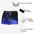 thumbnail image 5 of Wukai Steel Skull Print Men’s Underwear Breathable Boxer Briefs,&nbsp;Moisture Wicking & Breathable-Medium, 5 of 7