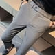 thumbnail image 4 of Pantalones de traje fluido para hombre, elásticos, para negocios, sociales, confección, pantalones elásticos para hombre, drapeados, clásicos, nuevos, en oferta de ropa barata, vestido, 4 of 5