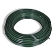thumbnail image 5 of vidaXL Green PVC Coated Chain Link Fence with 7 Posts, 49' 2" Length, 5 of 53