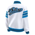 thumbnail image 3 of Women's WEAR by Erin Andrews White/Blue WNBA Full-Snap Fleece Sweatshirt Jacket, 3 of 5