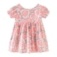 thumbnail image 2 of Vestido de algodón con flores para niñas pequeñas y medianas de primavera y otoño, vestido de línea A para bebés y niños pequeños, 2 of 5