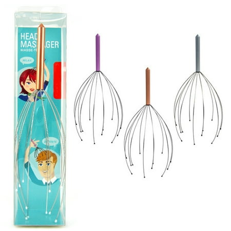 - 1 X Head Massager Scratcher Neck Massage Scalp Relax Calm Stress Relief Octopus