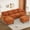 A-Orange, variant on Rophefx 113" Chenille Modular Cloud Couch,U Shaped Sectional Sofa with Double Chaise, Movable Ottoman,4 Seater Deep Seat Sofa Couch for Living Room,Dark Blue