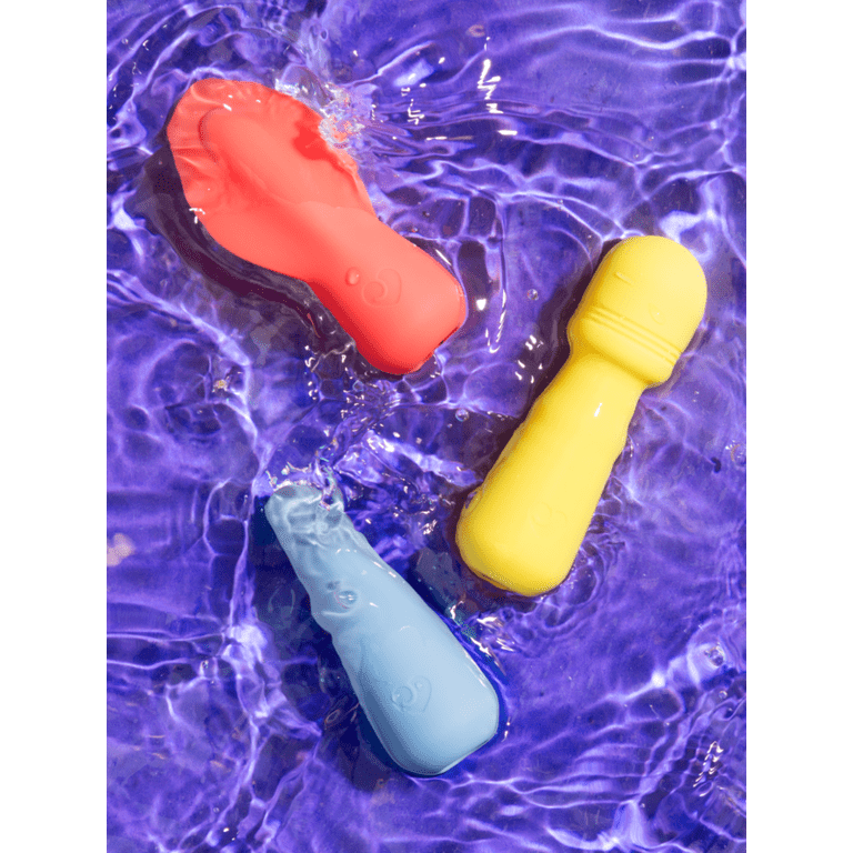 Lovehoney Mon Ami Mini Vibrating Massagers, Yellow, Coral, and Blue -  Walmart.com
